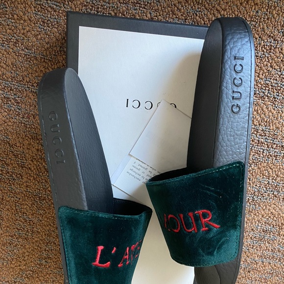 Authentic Gucci Slides - Picture 6 of 8